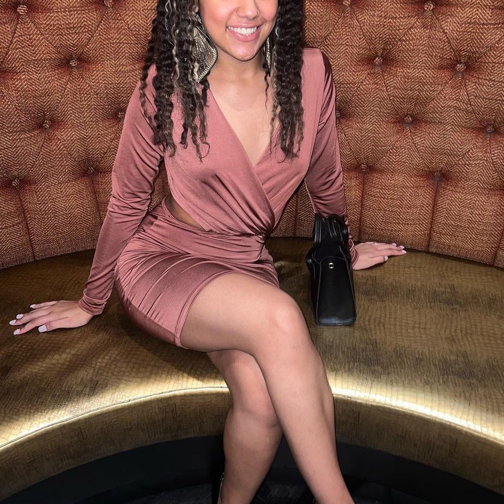 BRONZE DRESS